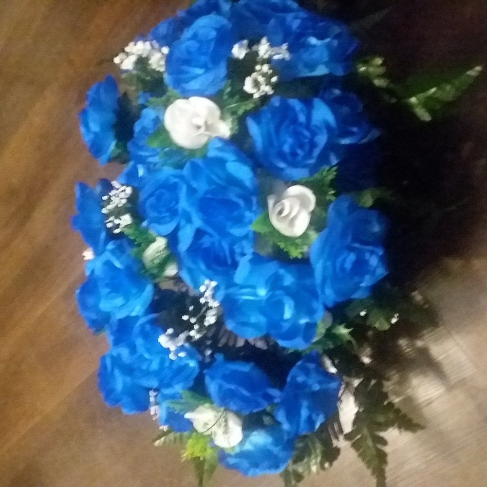 Cemetery flowers  top piece